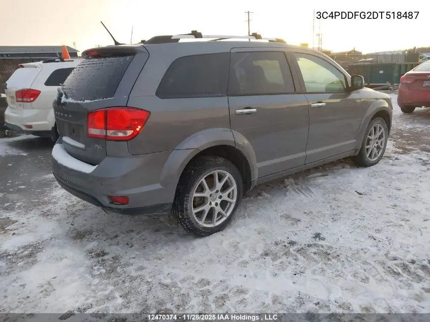 3C4PDDFG2DT518487 2013 Dodge Journey R/T