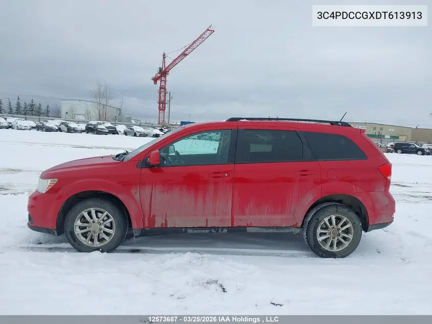 3C4PDCCGXDT613913 2013 Dodge Journey Sxt