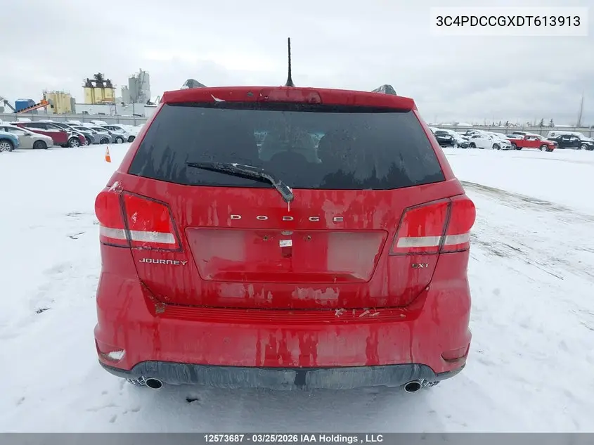 3C4PDCCGXDT613913 2013 Dodge Journey Sxt