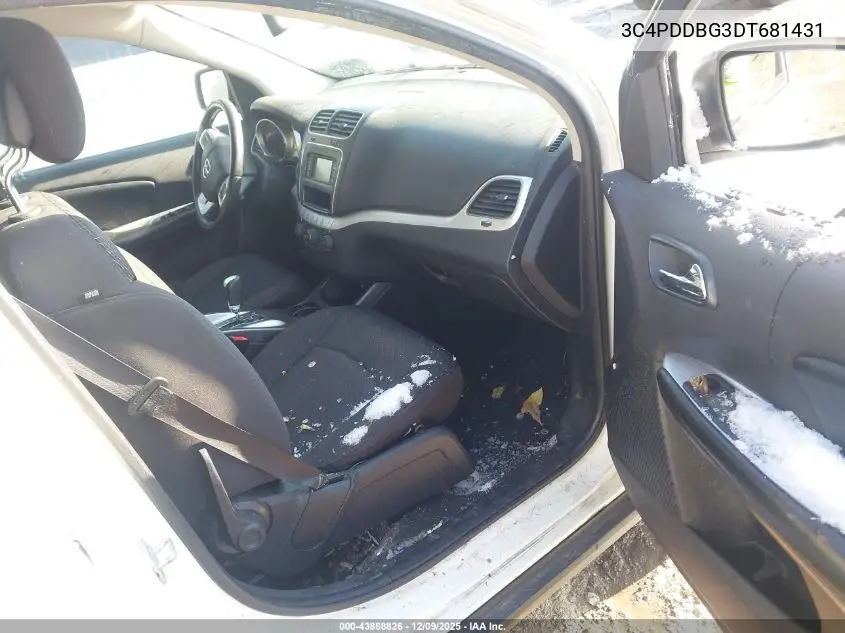 3C4PDDBG3DT681431 2013 Dodge Journey Sxt