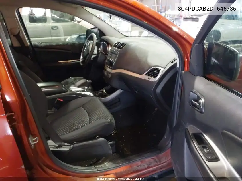 3C4PDCAB2DT646735 2013 Dodge Journey American Value Pkg