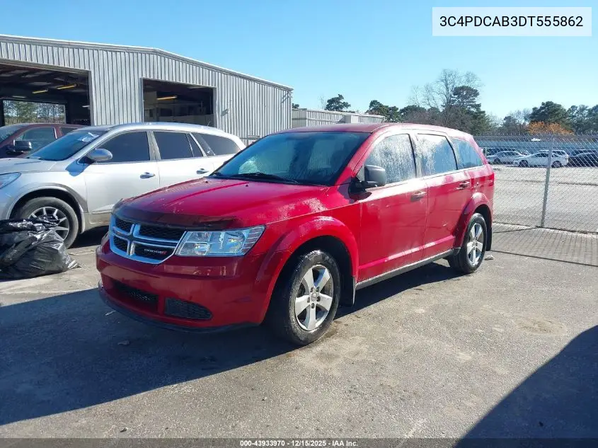 3C4PDCAB3DT555862 2013 Dodge Journey American Value Pkg