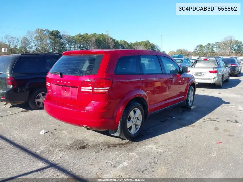 3C4PDCAB3DT555862 2013 Dodge Journey American Value Pkg