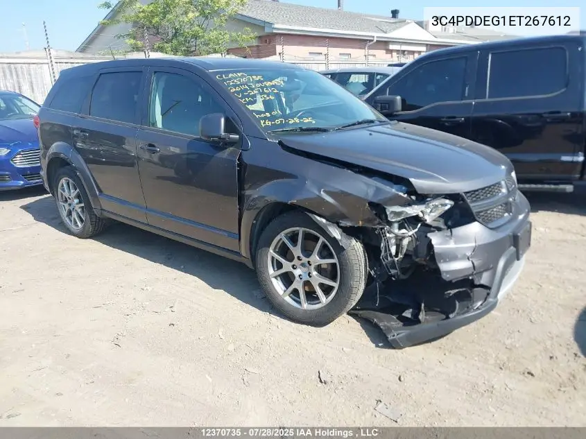 3C4PDDEG1ET267612 2014 Dodge Journey R/T