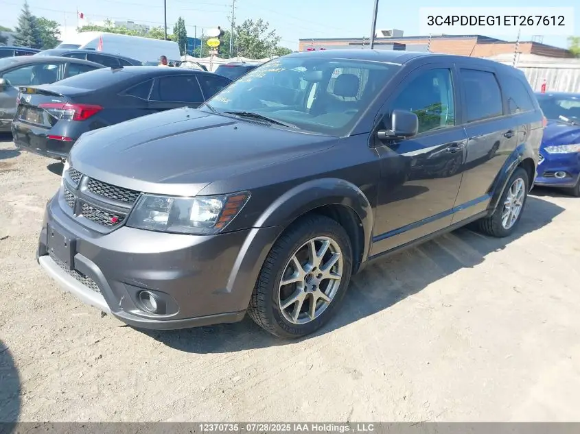 3C4PDDEG1ET267612 2014 Dodge Journey R/T