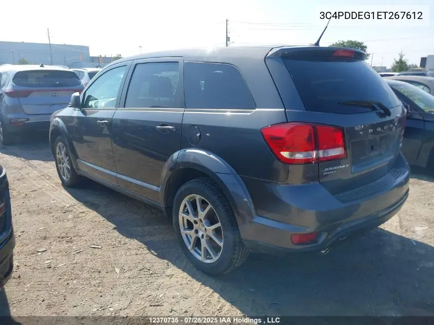 3C4PDDEG1ET267612 2014 Dodge Journey R/T