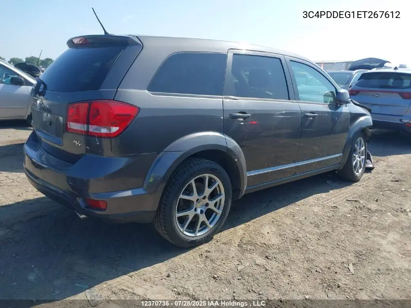 3C4PDDEG1ET267612 2014 Dodge Journey R/T