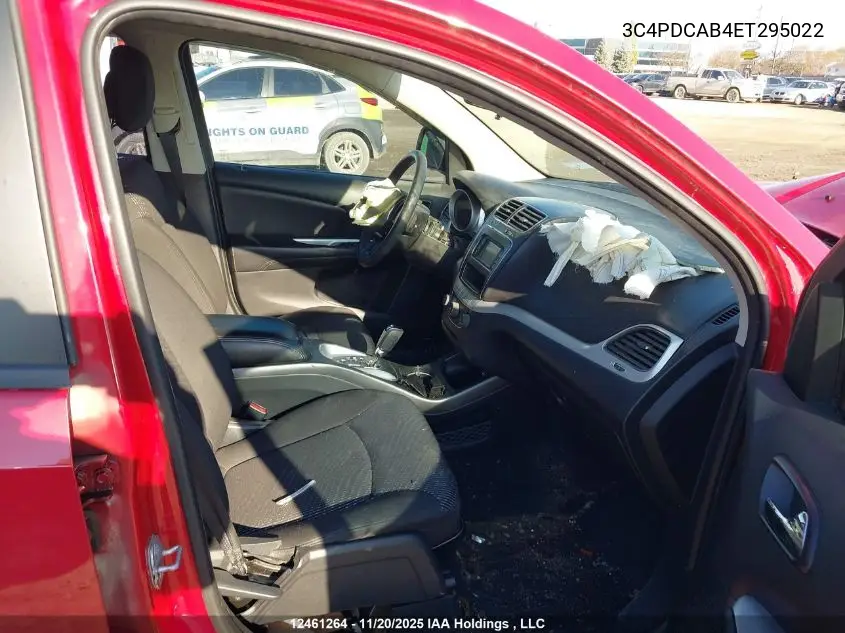 3C4PDCAB4ET295022 2014 Dodge Journey Se
