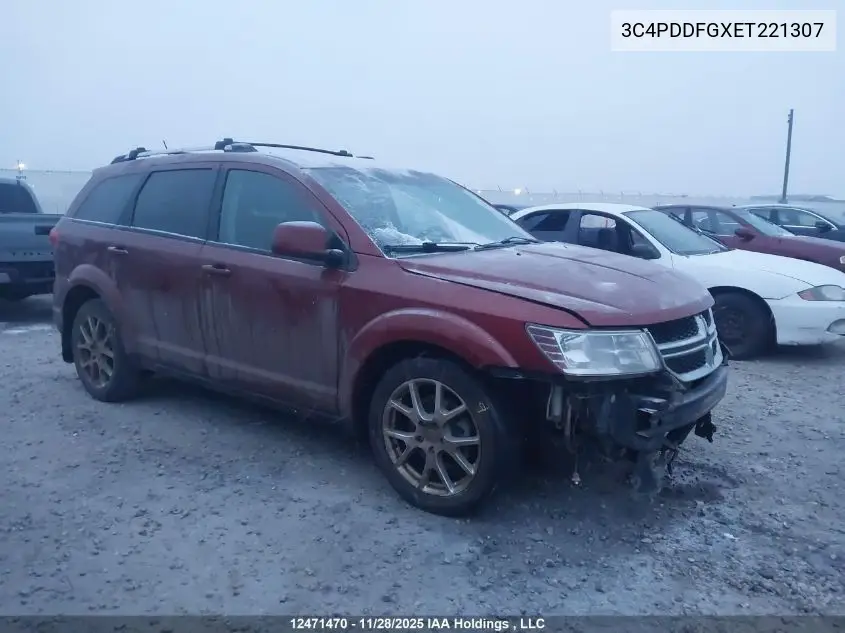 3C4PDDFGXET221307 2014 Dodge Journey R/T