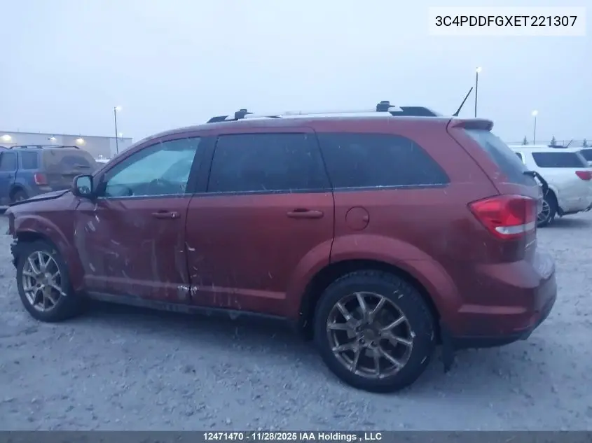 3C4PDDFGXET221307 2014 Dodge Journey R/T