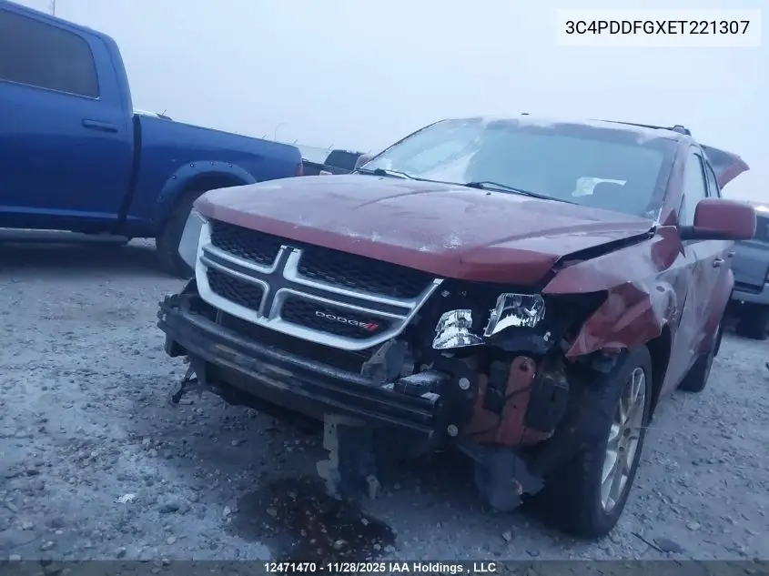 3C4PDDFGXET221307 2014 Dodge Journey R/T