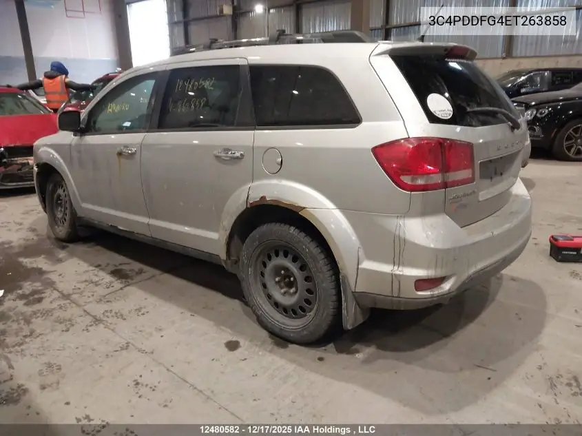 3C4PDDFG4ET263858 2014 Dodge Journey R/T