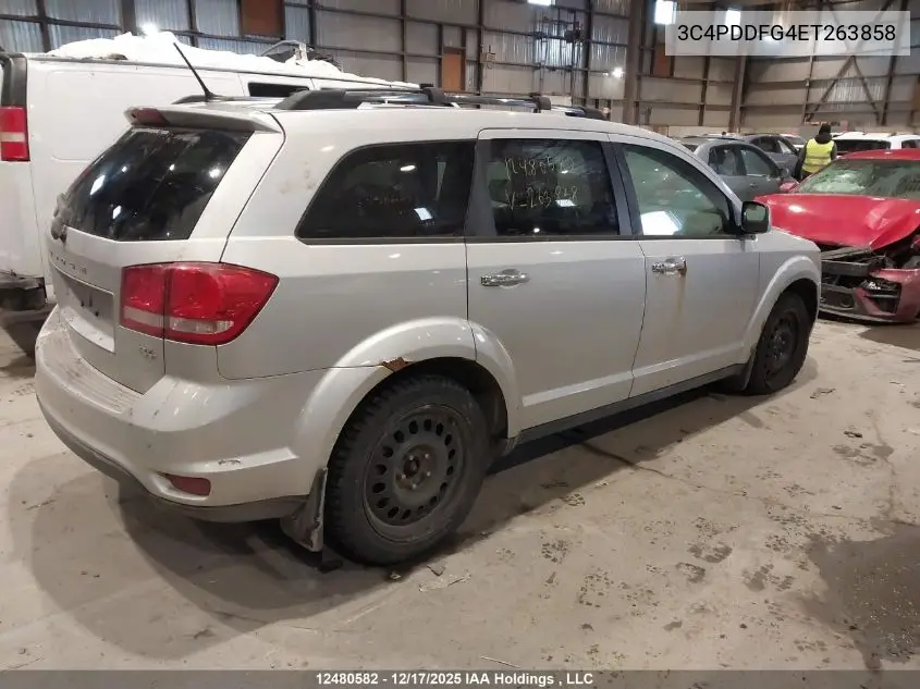 3C4PDDFG4ET263858 2014 Dodge Journey R/T