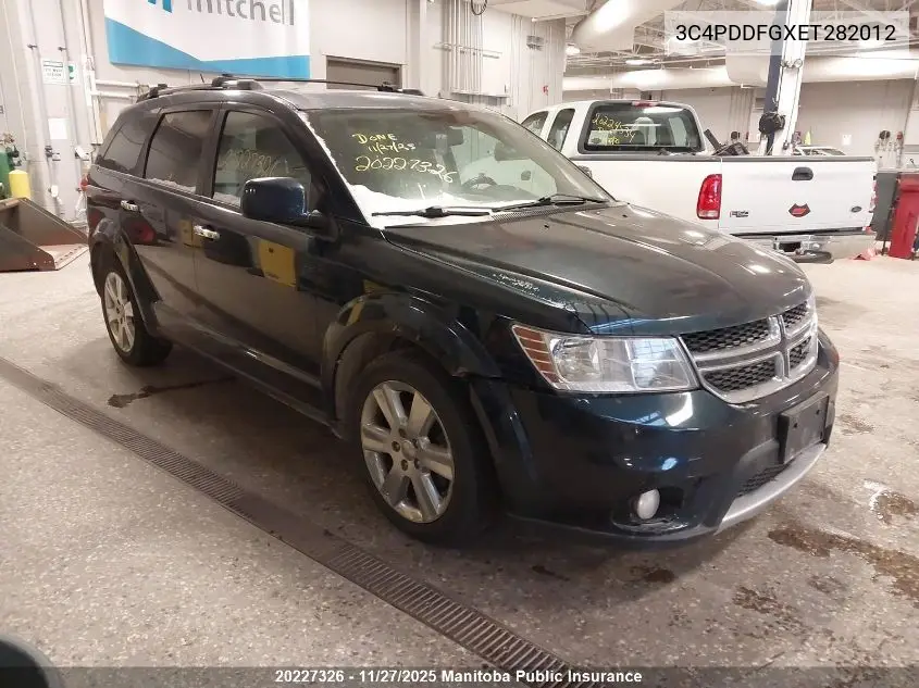 3C4PDDFGXET282012 2014 Dodge Journey R/T