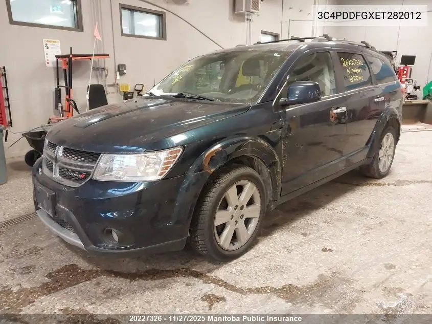3C4PDDFGXET282012 2014 Dodge Journey R/T