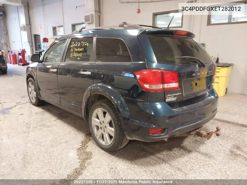3C4PDDFGXET282012 2014 Dodge Journey R/T