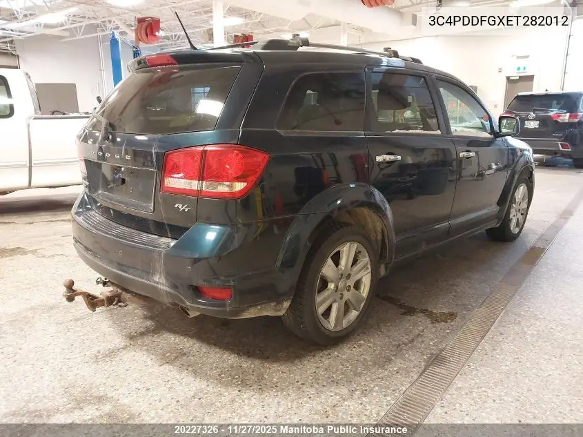 3C4PDDFGXET282012 2014 Dodge Journey R/T