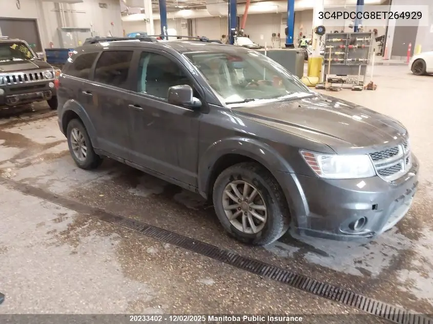 3C4PDCCG8ET264929 2014 Dodge Journey Sxt