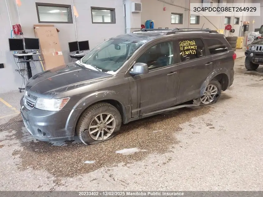3C4PDCCG8ET264929 2014 Dodge Journey Sxt