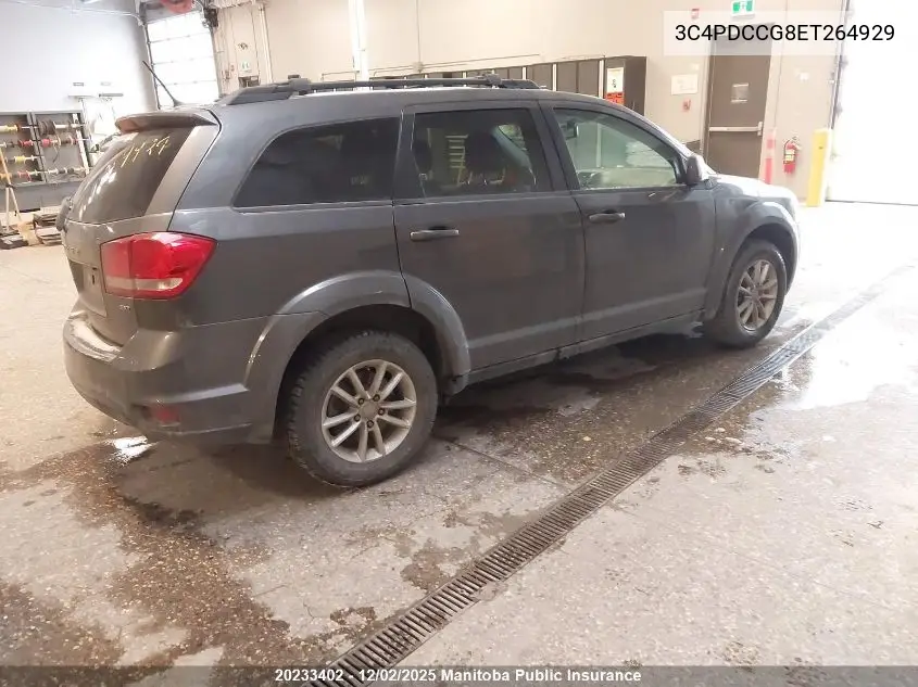 3C4PDCCG8ET264929 2014 Dodge Journey Sxt