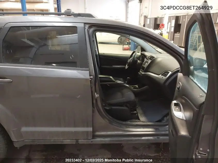 3C4PDCCG8ET264929 2014 Dodge Journey Sxt