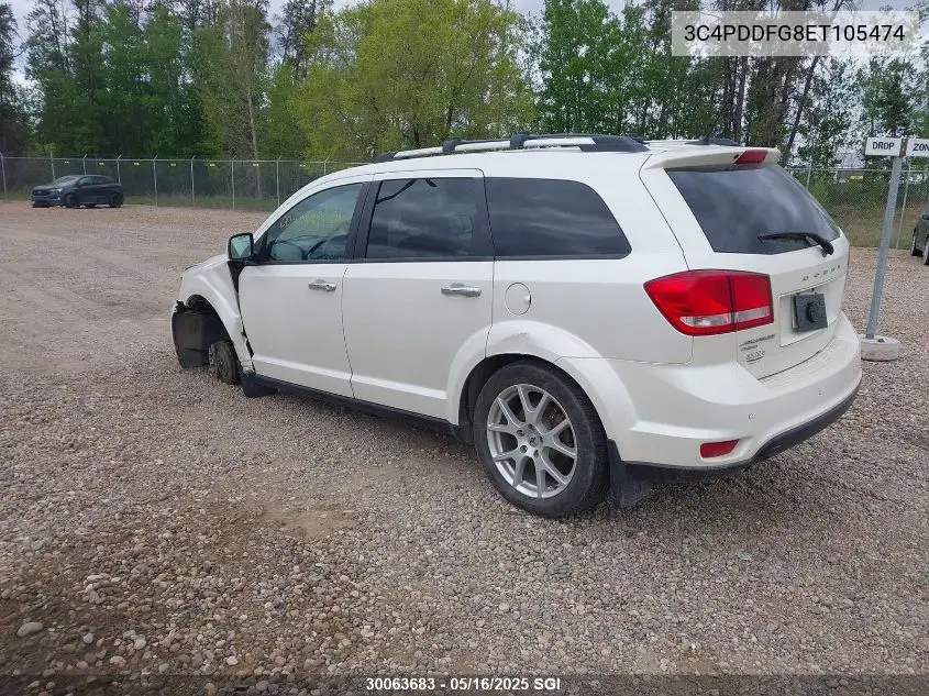 3C4PDDFG8ET105474 2014 Dodge Journey R/T