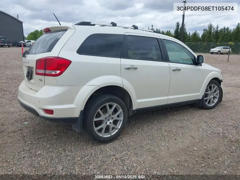 3C4PDDFG8ET105474 2014 Dodge Journey R/T