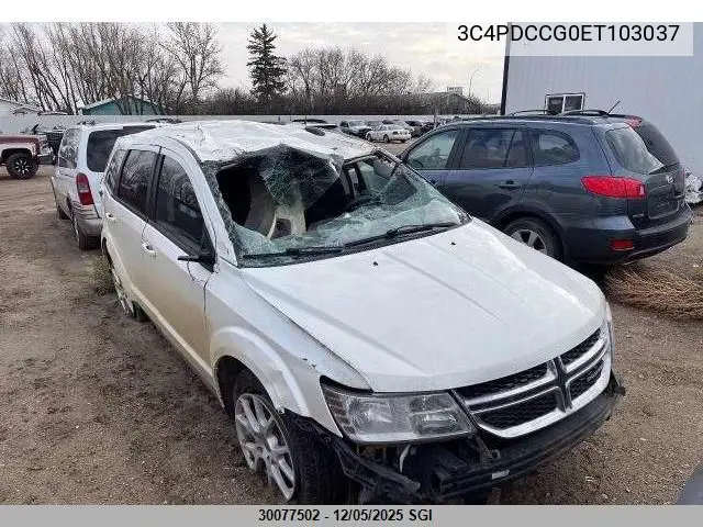 3C4PDCCG0ET103037 2014 Dodge Journey Sxt