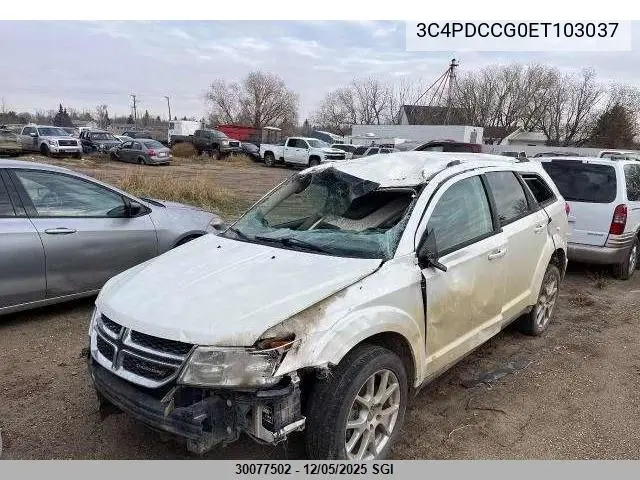 3C4PDCCG0ET103037 2014 Dodge Journey Sxt