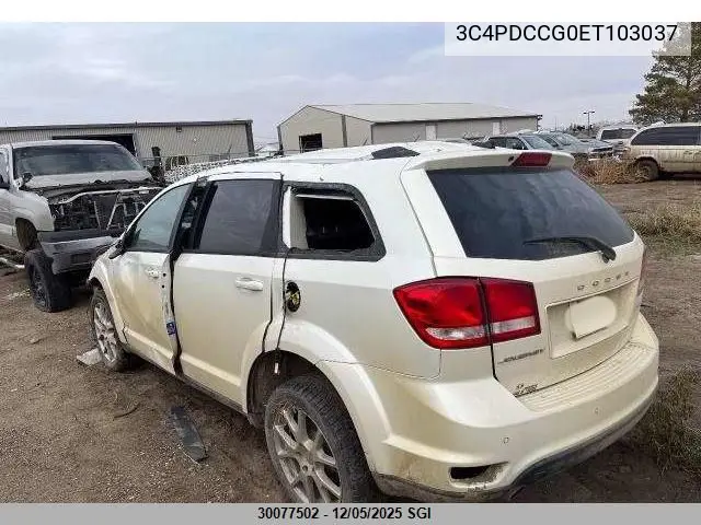 3C4PDCCG0ET103037 2014 Dodge Journey Sxt