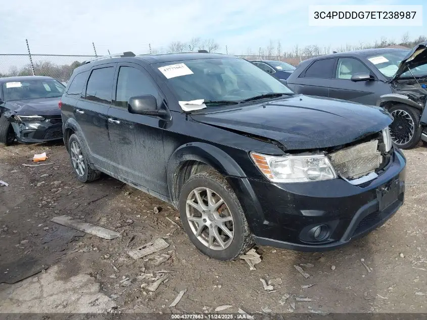 3C4PDDDG7ET238987 2014 Dodge Journey Limited