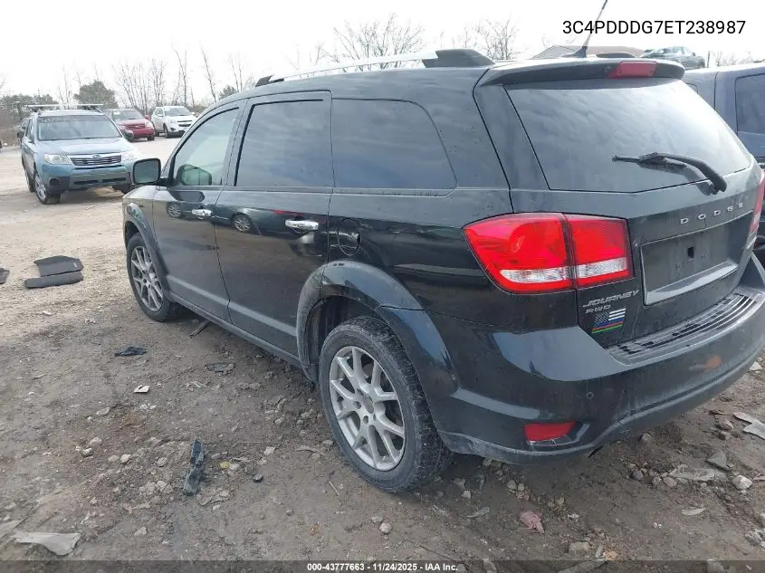 3C4PDDDG7ET238987 2014 Dodge Journey Limited