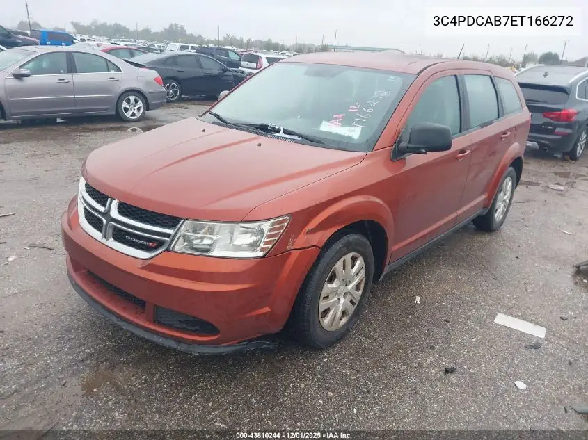 3C4PDCAB7ET166272 2014 Dodge Journey American Value Pkg