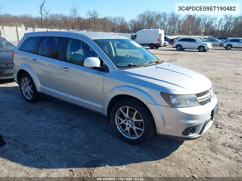 3C4PDCEG9ET190482 2014 Dodge Journey R/T