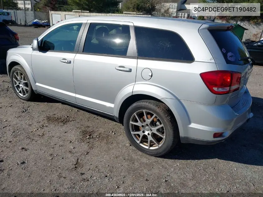 3C4PDCEG9ET190482 2014 Dodge Journey R/T