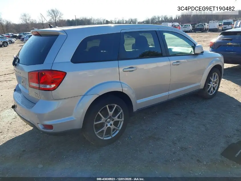 3C4PDCEG9ET190482 2014 Dodge Journey R/T