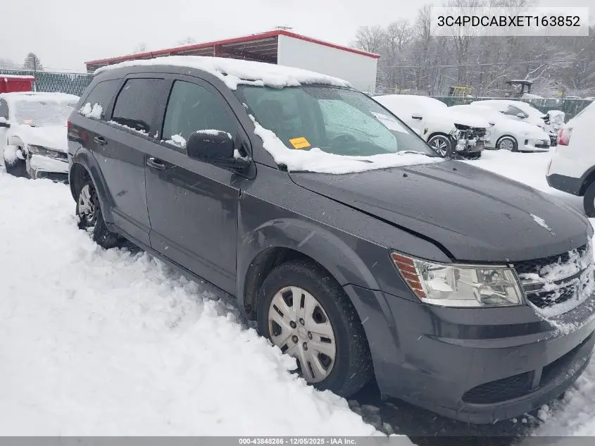 3C4PDCABXET163852 2014 Dodge Journey American Value Pkg