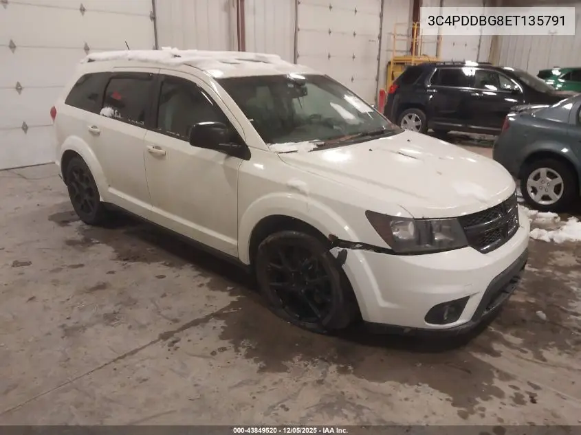 3C4PDDBG8ET135791 2014 Dodge Journey Sxt