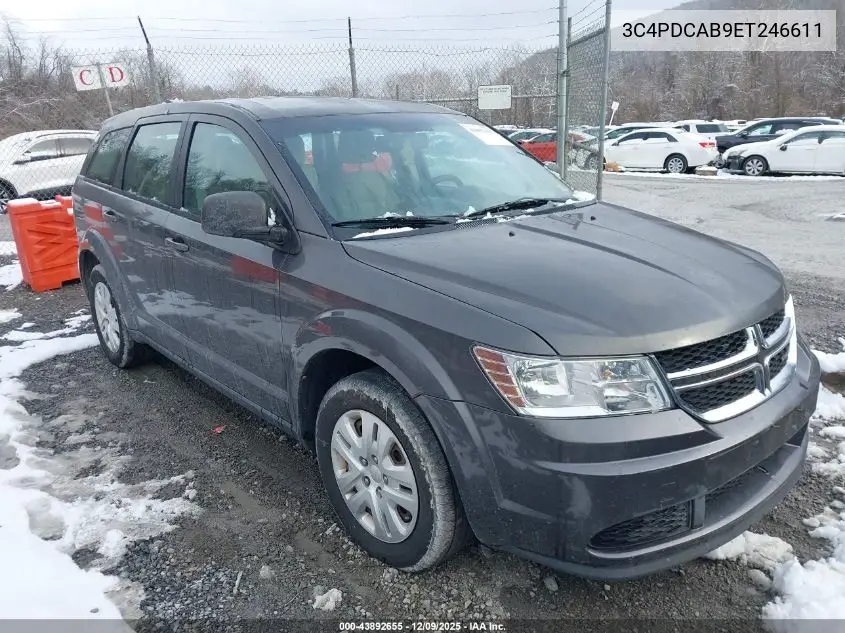 3C4PDCAB9ET246611 2014 Dodge Journey American Value Pkg