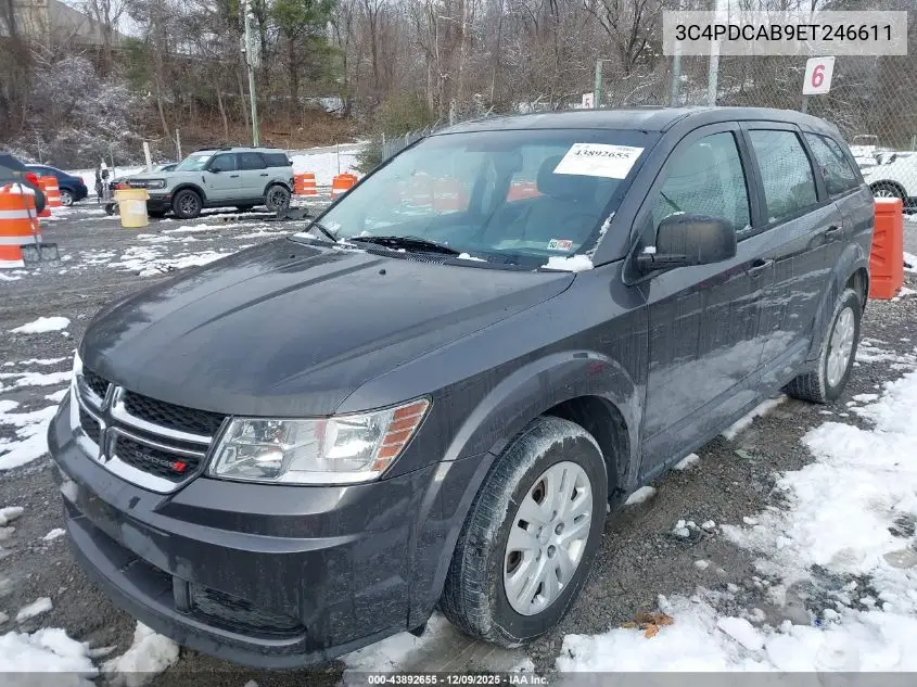 3C4PDCAB9ET246611 2014 Dodge Journey American Value Pkg