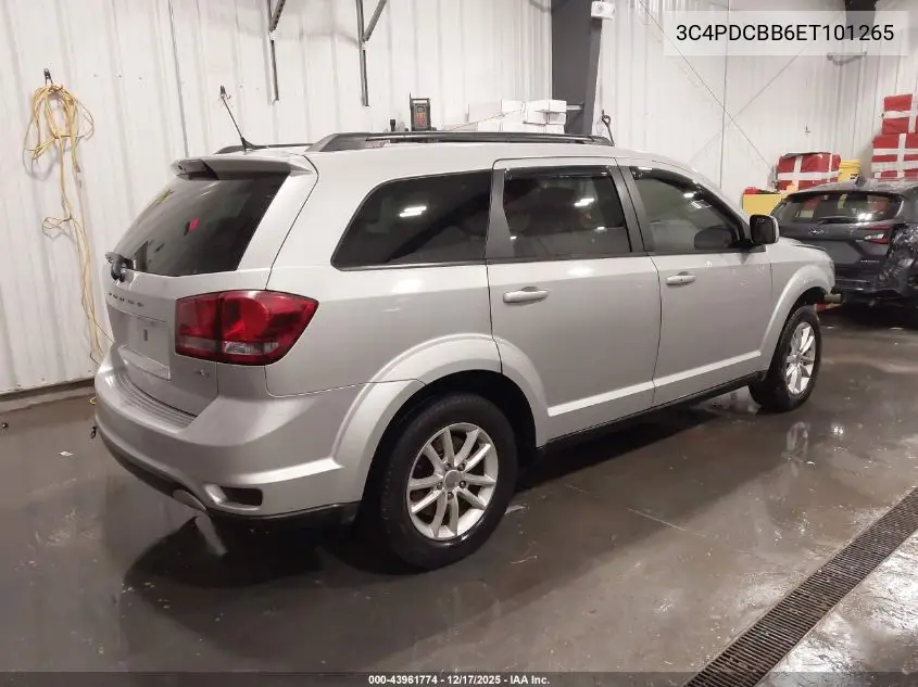 3C4PDCBB6ET101265 2014 Dodge Journey Sxt