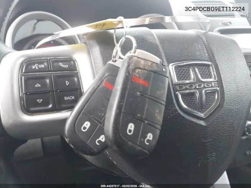 3C4PDCBG9ET112224 2014 Dodge Journey Sxt