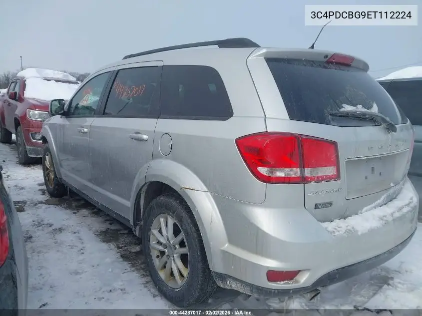 3C4PDCBG9ET112224 2014 Dodge Journey Sxt