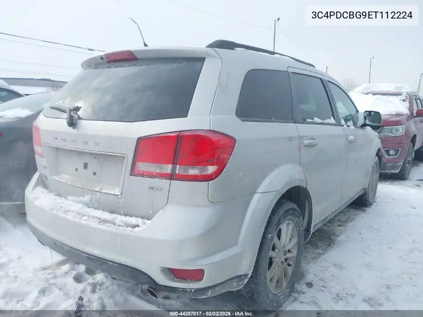 3C4PDCBG9ET112224 2014 Dodge Journey Sxt