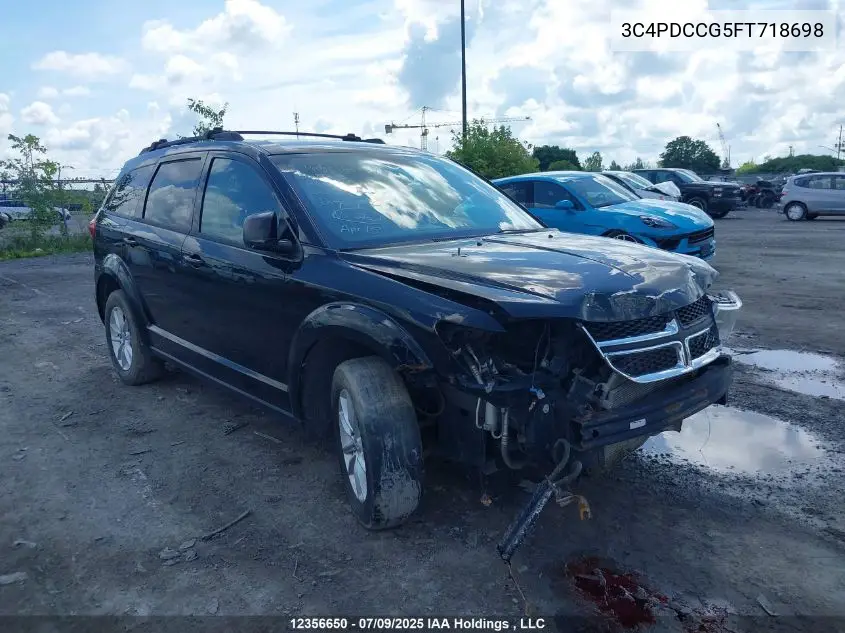 3C4PDCCG5FT718698 2015 Dodge Journey Sxt