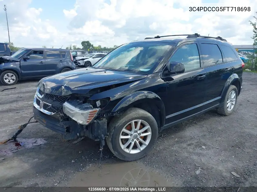 3C4PDCCG5FT718698 2015 Dodge Journey Sxt