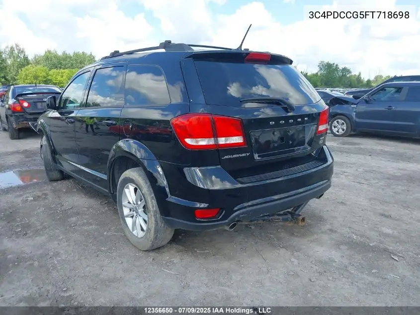 3C4PDCCG5FT718698 2015 Dodge Journey Sxt