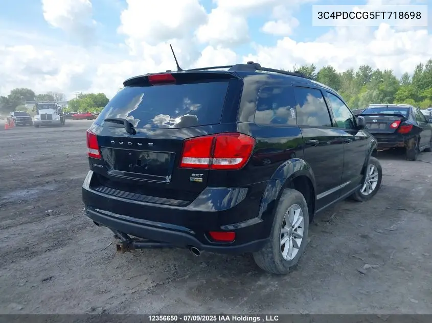 3C4PDCCG5FT718698 2015 Dodge Journey Sxt