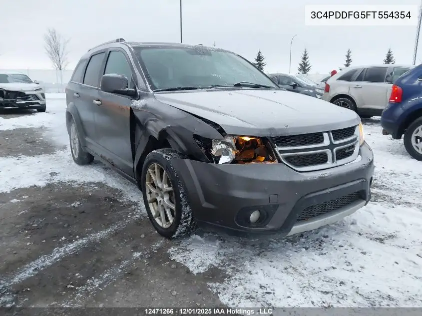 3C4PDDFG5FT554354 2015 Dodge Journey R/T