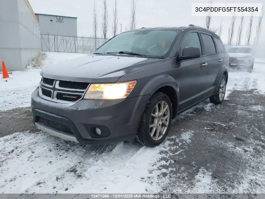 3C4PDDFG5FT554354 2015 Dodge Journey R/T